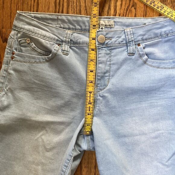 Royalty For Me WannaBettaButt Light Blue Cuffed Shorts Size 12 - Picture 10 of 11